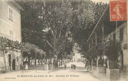 CPA FRANCE 06 "Saint Martin du Var, entrée du village"