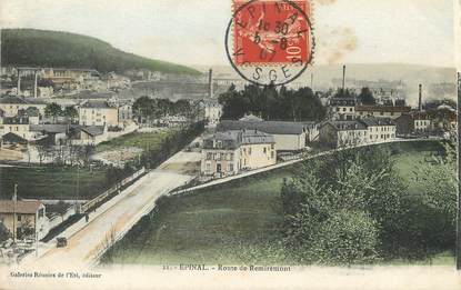 / CPA FRANCE 88 "Epinal, route de Remiremont'