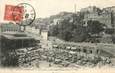 / CPA FRANCE 42 "Saint Etienne, les halles et la colline Sainte Barbe" / MARCHE