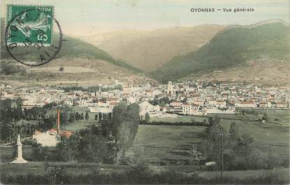 / CPA FRANCE 01 "Oyonnax, vue générale"