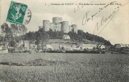 / CPA FRANCE 02 "Château de Coucy"