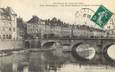 / CPA FRANCE 25 "Besançon, le pont battant et quai Vauban"