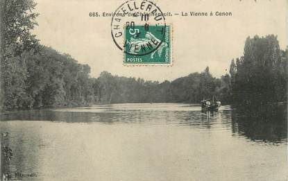 / CPA FRANCE 86 "Environs de Châtellerault, la Vienne à Cenon"