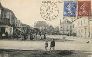 19 Correze / CPA FRANCE 19 "Varetz, la place"