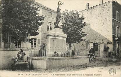 CPA FRANCE 43 "Rosières, monument aux morts"