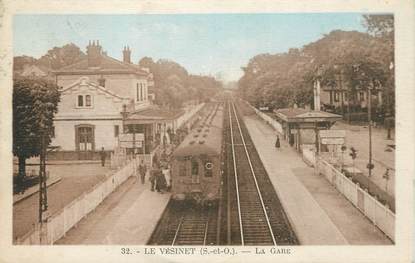 / CPA FRANCE 78 "Le Vésinet, la gare"