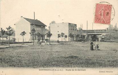 / CPA FRANCE 78 "Sartrouville, route de Saint Germain"