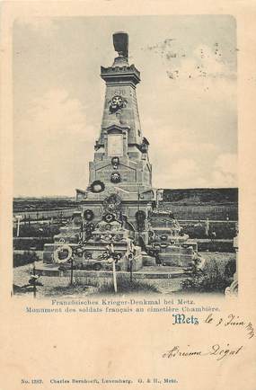 CPA FRANCE 57 "Metz, monument  aux morts"