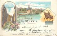 57 Moselle CPA FRANCE 57 "Metz, GRUSS "