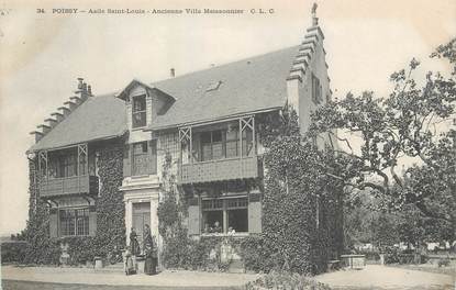 / CPA FRANCE 78 "Poissy, asile Saint Louis, ancienne villa Meissonnier"