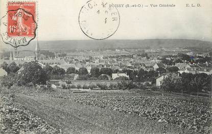 / CPA FRANCE 78 "Poissy, vue générale"