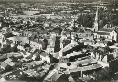 / CPSM FRANCE 79 "Les Aubiers, vue aérienne"