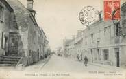 89 Yonne CPA FRANCE 89  "Vincelles, la rue Nationale"