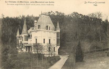 CPA FRANCE 43 "Château de Martinas près Monistrol sur Loire"