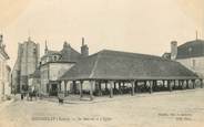 89 Yonne CPA FRANCE 89  "Seignelay, le Marché et l'Eglise"