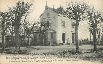 CPA FRANCE 89  "Saint Julien du Sault, la Gare"