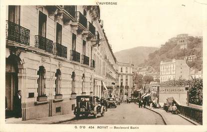 CPA FRANCE 63 "Royat, Boulevard Bazin"