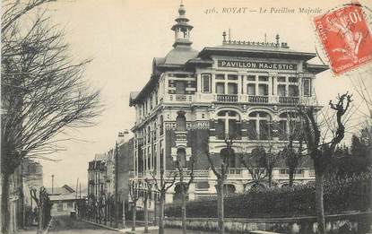 CPA FRANCE 63 "Royat, le pavillon Majestic"