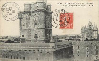 / CPA FRANCE 94 "Vincennes, le donjon et la chapelle du fort"