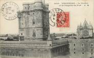 94 Val De Marne / CPA FRANCE 94 "Vincennes, le donjon et la chapelle du fort"