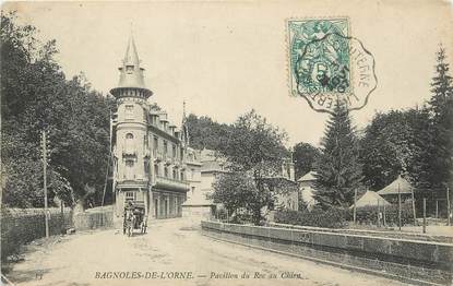 / CPA FRANCE 61 "Bagnoles de l'Orme, pavillon du Roc du chien"