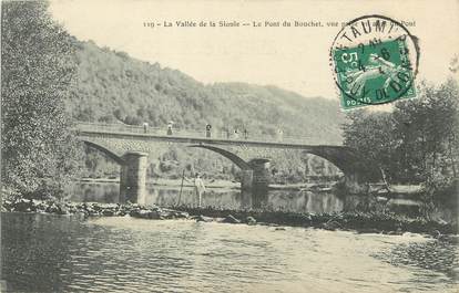 / CPA FRANCE 03 "La vallée de la Sioule, le pont du Bouchet"