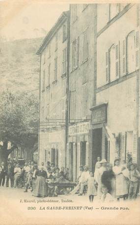 CPA FRANCE 83 "La Garde Freinet, Grande Rue"