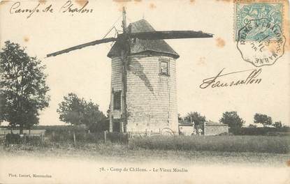 / CPA FRANCE 51 "Camp de châlons, le vieux moulin"