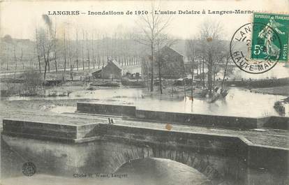 / CPA FRANCE 52 "Langres" / INONDATION