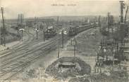 60 Oise CPA FRANCE 60 "Creil, la gare" / TRAIN