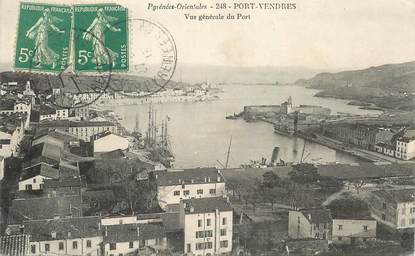 CPA FRANCE 66 "Port Vendres, vue générale du port"