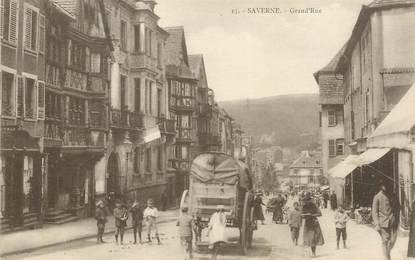 CPA FRANCE 67 "Saverne, Grand'rue