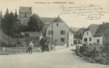 CPA FRANCE 68 "Rammersmatt, Eglise"