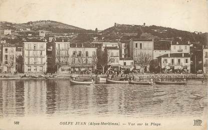 / CPA FRANCE 06 "Golfe Juan, vue sur la plage"