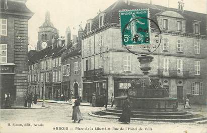 / CPA FRANCE 39 "Arbois, place de la liberté"