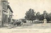 71 SaÔne Et Loire CPA FRANCE 71 "La Chapelle de Guinchay, Place de la République"