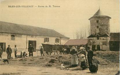/ CPA FRANCE 77 "Isles les Villenoy, ferme de M Thomas"