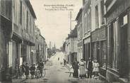 77 Seine Et Marne / CPA FRANCE 77 "Bray sur Seine, la rue du pont" / EPICERIE