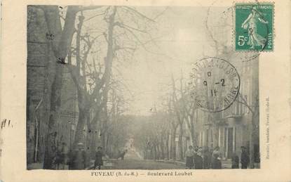 CPA FRANCE 13 "Fuveau, bld Loubet"