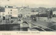 77 Seine Et Marne / CPA FRANCE 77 "La Ferté sous Jouarre, pont de la Marne"