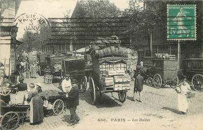 / CPA FRANCE 75001 "Paris, les Halles"