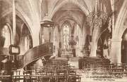 60 Oise / CPA FRANCE 60 "La chapelle en Serval, intérieur de l'église"