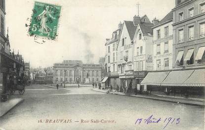 / CPA FRANCE 60 "Beauvais, rue Sadi Carnot"