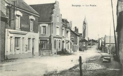 / CPA FRANCE 62 "Bucquoy, la poste"