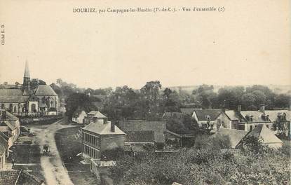 / CPA FRANCE 62 "Douriez par Campagne les Hesdin"