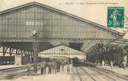 10 Aube / CPA FRANCE 10 "Troyes, la gare Perspectives du hall des voyageurs"