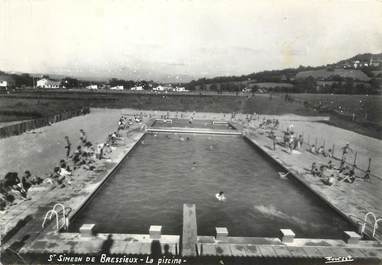 / CPSM FRANCE 38 "Saint Simeon de Bressieux, la piscine"