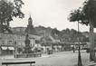/ CPSM FRANCE 39 "Poligny, place Nationale"