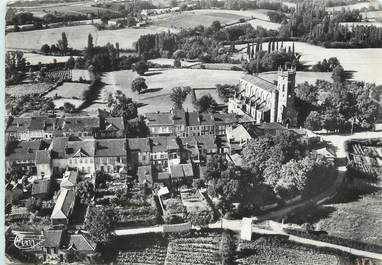 / CPSM FRANCE 32 "Le Houga, vue générale aérienne"