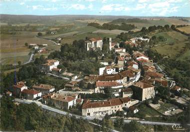 / CPSM FRANCE 32 "Castelnau Barbarens, vue générale aérienne"